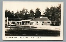 The Tartan Motel - Rtes. 16 & 302 - North Conway NH - RPPC Postcard picture
