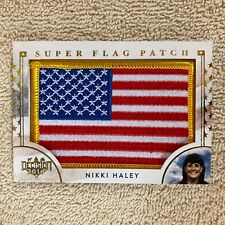 Decision 2016 Nikki Haley Super Flag Patch SF64 excellent condition picture