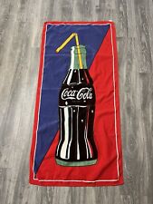 Coca Cola Coke Beach Pool Towel 55 x 27 1988/89 picture