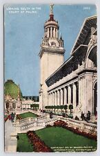 1915~Court of Palms~Panama Pacific International Exposition~Official Postcard picture