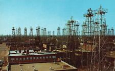 Postcard TX Kilgore Texas Magic Skyline Oil Derricks Chrome Vintage PC J5233 picture