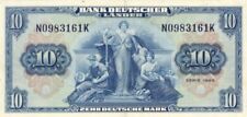 Germany - 10 D. Mark - P-16a - dated 22.9.1949 Foreign Paper Money - Paper Money picture