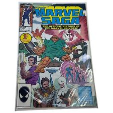 Marvel Saga #1 Comic Book - The Official History Of The Marvel Universe picture