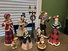 Vintage O’well Collectible Novelty 9piece Hand Painted Porcelain Choir Set picture