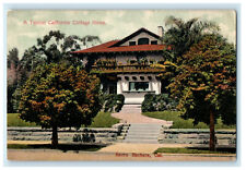 c1910s A Typical California Cottage Home Santa Barbara CA Posted Postcard picture