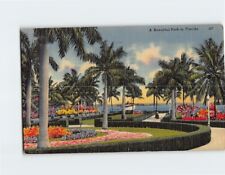 Postcard A Beautiful Park in Florida picture