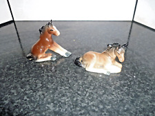 Trentham Art ware Seated Foal and one other picture