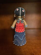 Vintage South Africa Ndebele Beaded Dolls Folk Art Handmade Beautiful Pieces 10” picture
