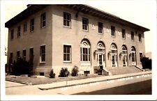 Real Photo Postcard Post Office Building in Las Cruces, New Mexico picture