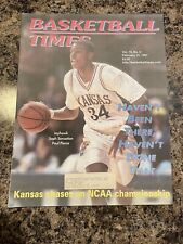 1997 Basketball Times Newspaper.  Paul Pierce Kansas Jayhawks Basketball picture