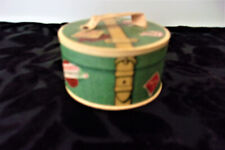 Antique Miniature Cardboard Travel/Hat Box MKD. July10 1927 Germany picture