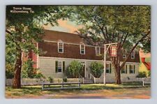 Williamsburg VA-Virginia, Travis House, Antique, Vintage c1940 Souvenir Postcard picture