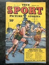 True Sport Picture Stories v2 #11 1945 Street & Smith Golden Age Comic Book picture