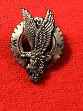 Vintage (1950s) Explorer Scout SILVER AWARD, STERLING Lapel PIN. SCARCE picture