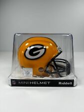 Green Bay Packers Riddell Football Mini Helmet New in Box NFL Collectible picture