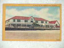 REHOBOTH BEACH 1940-50'S COLOR LINEN POSTCARD 'THE STAR OF THE SEA'  picture