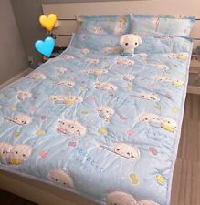 vintage San-X Buru Buru Dog Bed Blanket Set (Blue) picture