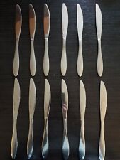 Lot of 12 New  ALESSI for DELTA AIRLINES Dinner  Knives Italian Designer Fast  picture