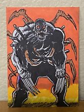 Weapon H #3 Brood Cover Of Clay Original 1 Of 1 Sketch Card By Nate Rosado  picture
