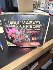 Marvel Masterpieces Trading Cards 1993 SkyBox Factory Sealed Final Edition picture