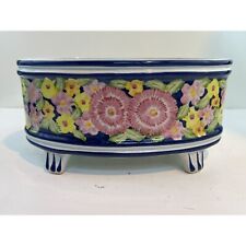 Vintage Jay Willfred Division of Andrea by Sadek Footed Ceramic Floral Planter picture