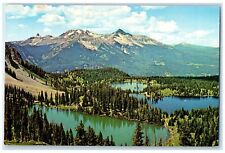 Alta Lakes With Lizard Head Mount Wilson And Wilson Peak Redcliff CO Postcard picture