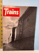 November 1967 TRAINS - The Magazine of Railroading Vol. 28, No. 1 picture