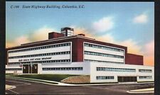 Old Postcard South Carolina State Highway Building Columbia SC 1940s picture
