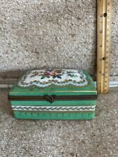 Vintage French Limoges Trinket Box Made for Saks Fifth Avenue picture