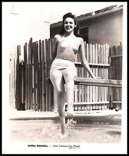 Hollywood Beauty LINDA DARNELL 1940s CHEESECAKE SWIMSUIT ALLURING POSE Photo 515 picture