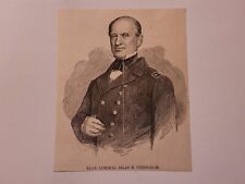 Rear Admiral Silas H. Stringham 1881 Civil War Sketch Print picture