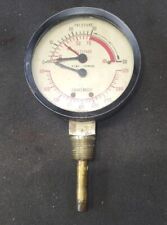 Vintage Jas. P Marsh Pressure Altitude Temperature A.S.M.E. Standard Gauge 320F picture
