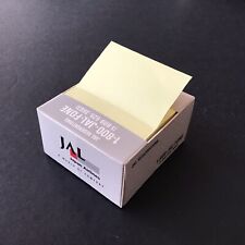 JAL AIRLINES Post-It Notepad - 90s Vintage Japan Airlines Advertising picture