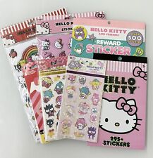 Lot 7x Sticker Book of Sanrio Hello Kitty & Friends Stickers picture