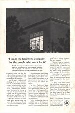 1941 Bell Telephone Vintage Original Magazine Print Ad picture