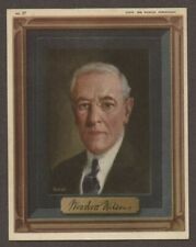 Woodrow Wilson  1946 Kelloggs Portraits of the Presidents Card picture
