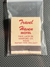 MATCHBOOK - TRAVEL HAVEN MOTEL - HANFORD, CA - UNSTRUCK picture
