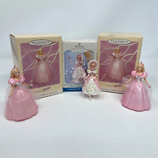 Hallmark Springtime Barbies BoPeep Set of 3 Keepsake Ornaments Collectors Series picture
