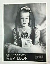 1938 Revillon Perfume Fortune Teller Waterman Pens Advertisement France Print Ad picture