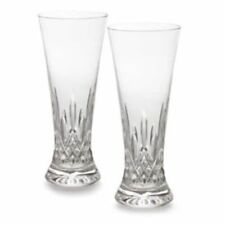Waterford Lismore Pilsner Glass Vintage Beer Crystal Bar Ware Glasses  (2) picture