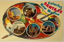 Colorful Santa Fe, New Mexico - Postcard picture