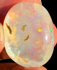 60CT Gemmy White Body Patchwork Harlequin Pattern Welo Opal Specimen ip1639 picture