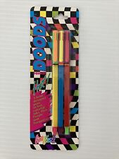 Vintage 90’s Lisa Frank Square Doods Neon Pens Unopened Pack of 3 picture