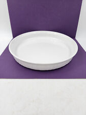 Vintage Corning Ware French White Round 10” Quiche Dish F-3-B Pan picture
