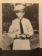 Don Knotts Signed Autograph 8x10 Photo Deputy Barney Fife Mayberry w/gun reprint picture