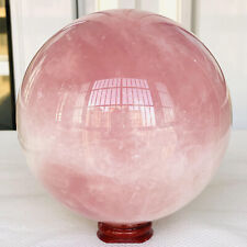 2660g Natural Pink Rose Quartz Sphere Crystal Ball Reiki Healing picture