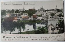 1907 Sectional View of the City of Jefferson, Wisconsin WI Vintage PC picture