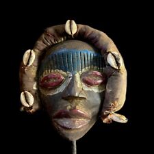 African Mask Antique Dan Maou Mask Home Décor Mask wall mask Traditional -G1214 picture