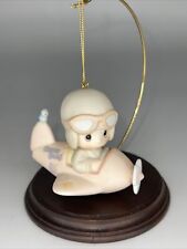 precious moments ornament “Have A Heavenly Christmas ” No Stand picture