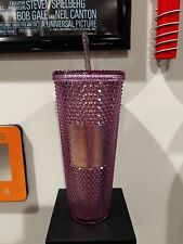 NEW Disney Parks Starbucks Disneyland Pink Geometric Tumbler Studded Venti Cup picture